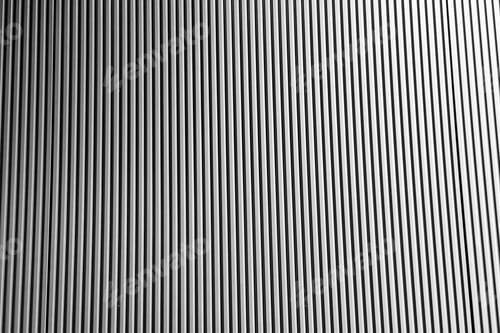 Preview: Ribbed metal surface with vertical lines