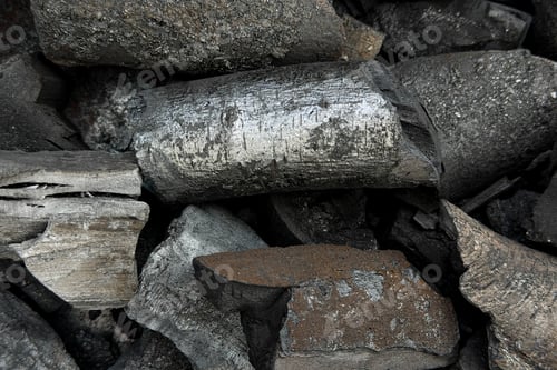 Preview: Pile of Charcoal Pieces