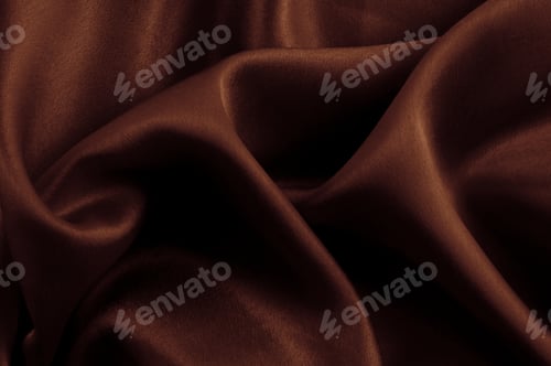 Preview: Brown fabric texture with soft folds