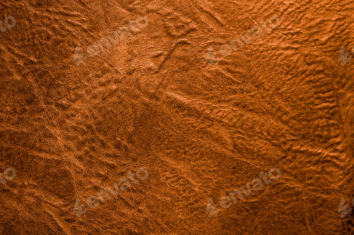 Preview: Close-up view of textured brown leather surface with rich patterns and tones