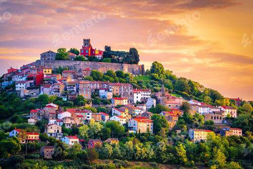 Preview: Motovun, Croatia on the Istrian Peninsula at Dawn