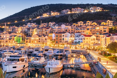 Preview: Lustica, Montenegro at Blue Hour