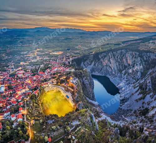 Preview: Imotski, Croatia with the Karst Lakes