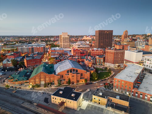 Preview: Syracuse, New York, USA Downtown Cityscape