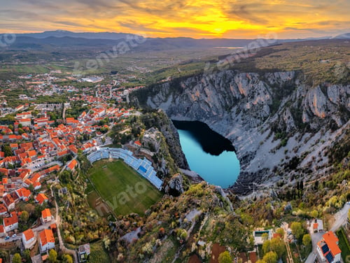 Preview: Imotski, Croatia with the Blue Lake