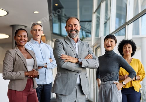 Preview: Business Meeting Office Portrait Teamwork Businesswoman Woman Colleague Group Businessperson Busines