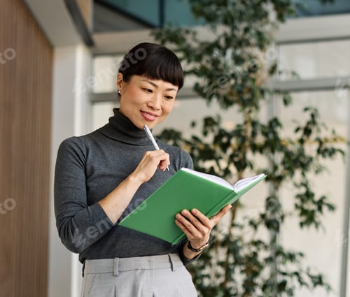 Preview: Business Meeting Businesswoman Woman Office Portrait Entrepreneur Occupation Job Career Confident Te