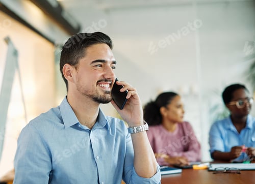 Preview: Young Business People Meeting Office Portrait Man Businessman Teamwork Partnership Together Startup