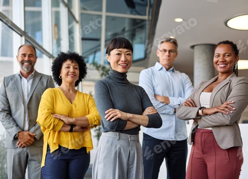 Preview: Business Meeting Office Portrait Teamwork Businesswoman Woman Colleague Group Businessperson Busines