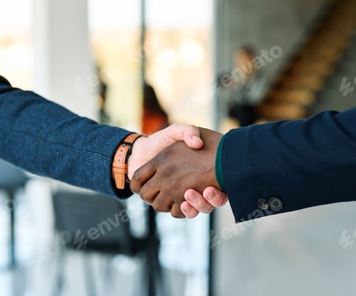 Preview: Young Business Handshake Hand Shake Shaking Meeting Agreement Office Teamwork Partner Businessman Ha