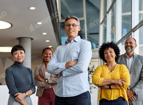 Preview: Business Meeting Office Portrait Teamwork Businesswoman Woman Colleague Group Businessperson Busines