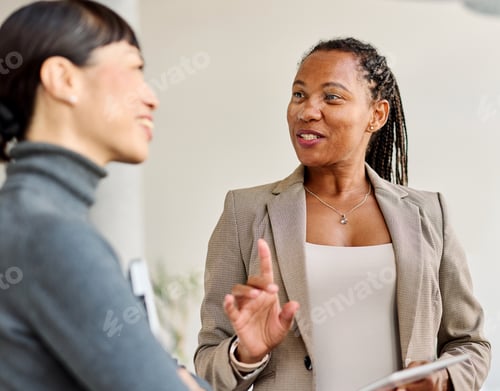 Preview: Business Meeting Businesswoman Woman Young Office Presentation Colleague Group Teamwork Seminar Docu
