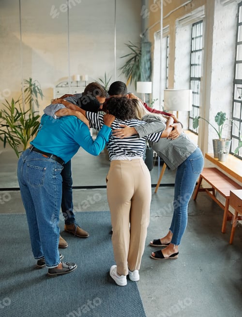 Preview: Business Teamwork Together Support Group Colleague Businessman Businesswoman Team Office Startup St