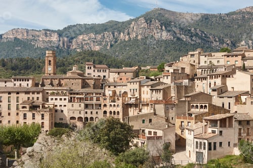 Preview: Traditional priorat village of La Vilella Baixa. Tarragona, Catalonia, Spain