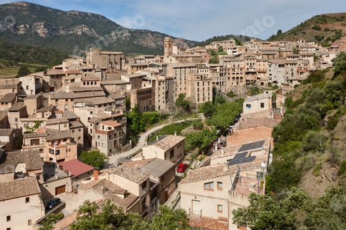 Preview: Traditional priorat village of La Vilella Baixa. Tarragona, Catalonia, Spain