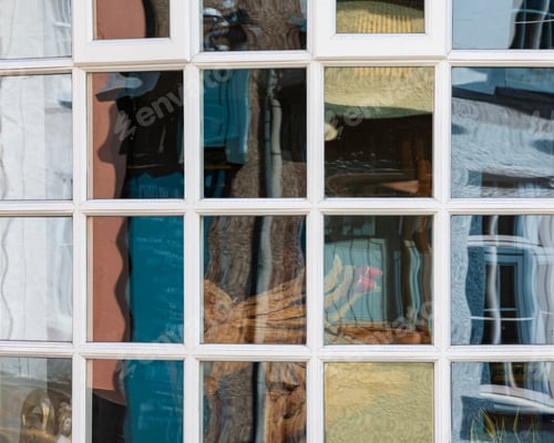 Preview: House Window Reflections;;;Crickhowell