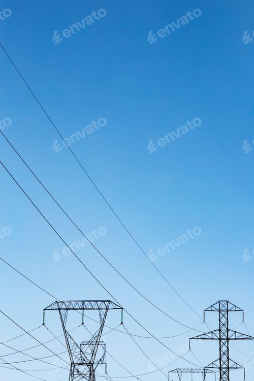 Preview: High transmission towers and lines, Ellensburg