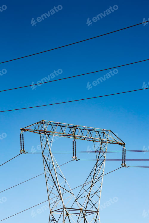 Preview: High transmission towers and lines, Ellensburg