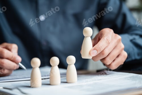 Preview: Human resource recruit staff hiring. Hr recruitment. Employment job search.