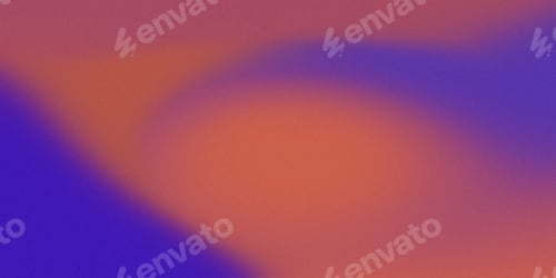 Preview: Soft purple and orange gradient creating an abstract grainy background texture