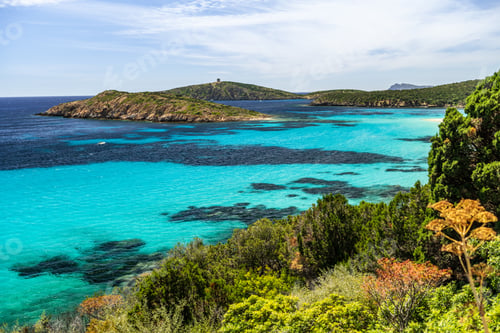Preview: Summer View of a Lagoon in Sardinia, Italy