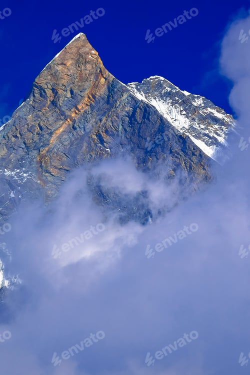 Preview: Machapuchare Holy Mountain, Himalaya, Nepal