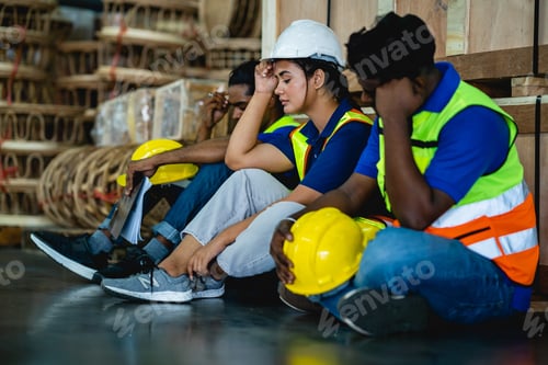 Preview: The factory workers felt sad and stressed as they lost their jobs due to the economic impact.