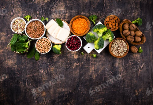 Preview: Asortment of plant based vegan protein products