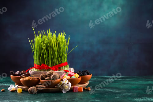 Preview: Traditional Azerbaijan spring holiday Novruz concept