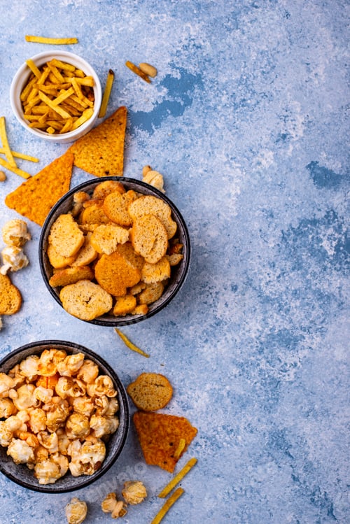 Preview: Beer and different snacks for Superbowl or football party