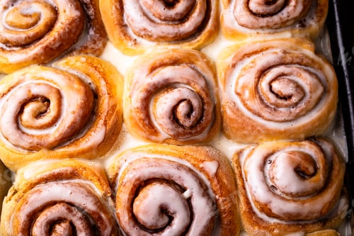 Preview: Fresh homemade bakery cinnamon buns