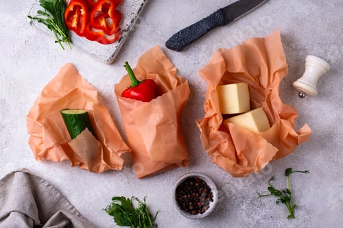 Preview: Plastic free reusable beeswax wrap