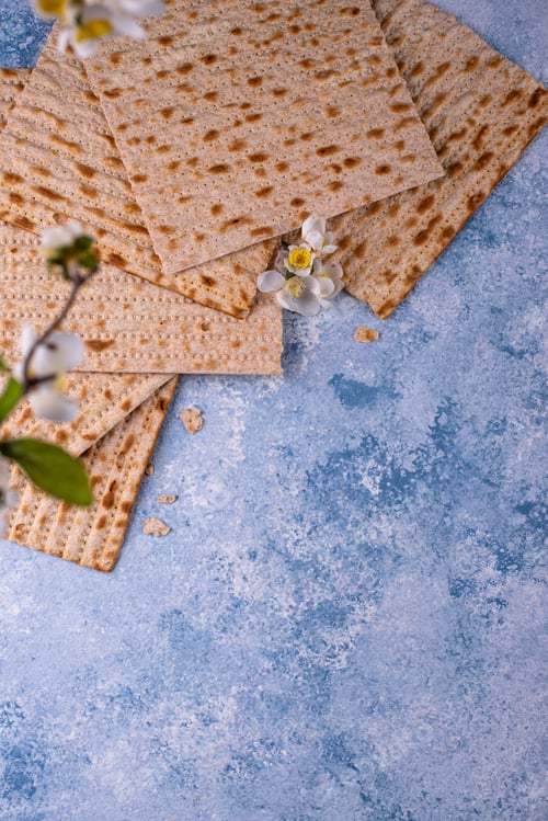 Preview: Traditional Jewish bread matzo for Passover