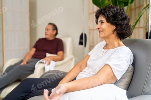 Preview: Older adults receiving health boost vitamin c iv therapy