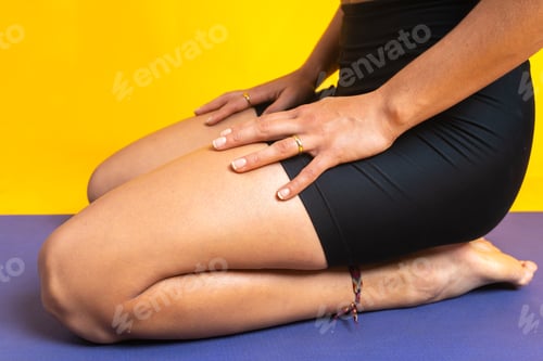 Preview: Young woman practicing yoga for wellness and mindfulness
