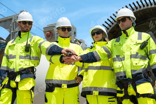 Preview: Wind farm engineers join hands after successful turbine maintenance