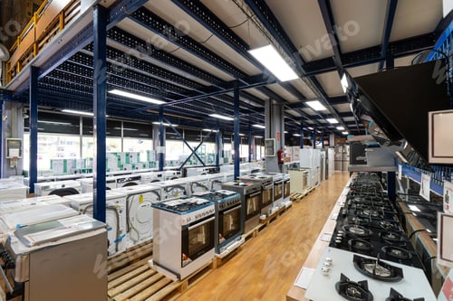 Preview: Retail store selling home appliances and kitchen equipment