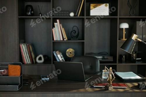Preview: Law Office Workspace Representing Divorce Legal Consultation