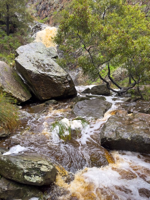 Preview: Ingalalla Falls Waterfall Winter Water Flow