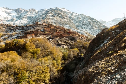 Preview: traditional berber village in the Atlas mountains