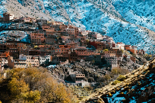 Preview: traditional berber village in the Atlas mountains