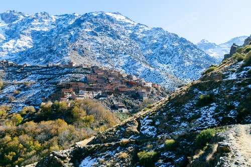 Preview: traditional berber village in the Atlas mountains