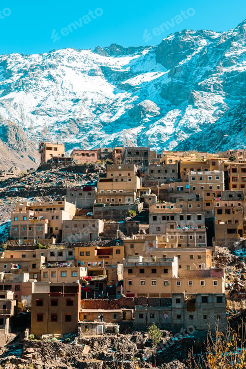 Preview: traditional berber village in the Atlas mountains