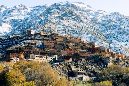 Preview: traditional berber village in the Atlas mountains