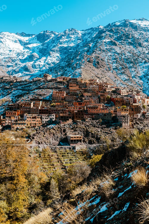 Preview: traditional berber village in the Atlas mountains