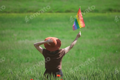 Preview: Rainbow, parade and lgbt awareness, inclusion and celebrate with sexuality