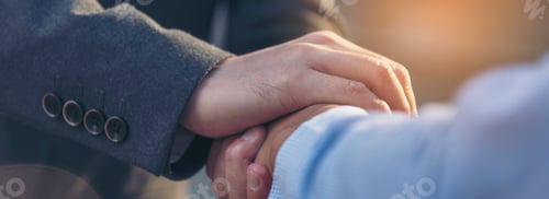 Preview: Banner business people shaking hands together. Group of Businesspeople Trust partner hands stack. Bu
