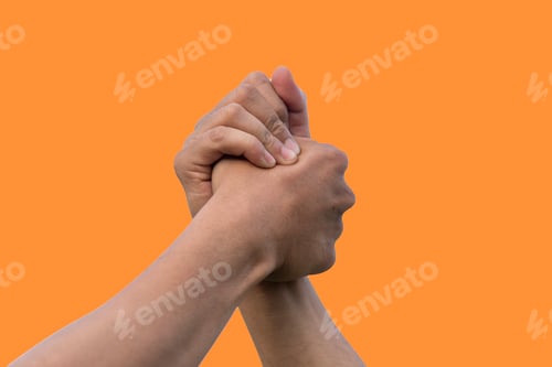Preview: Two Men team fist bump Business Partner Businessman Trust Teamwork Partnership Industry contractor d