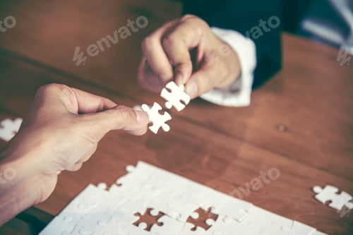 Preview: Implement puzzle improve communication solve synergy organize team building connection plan trust se