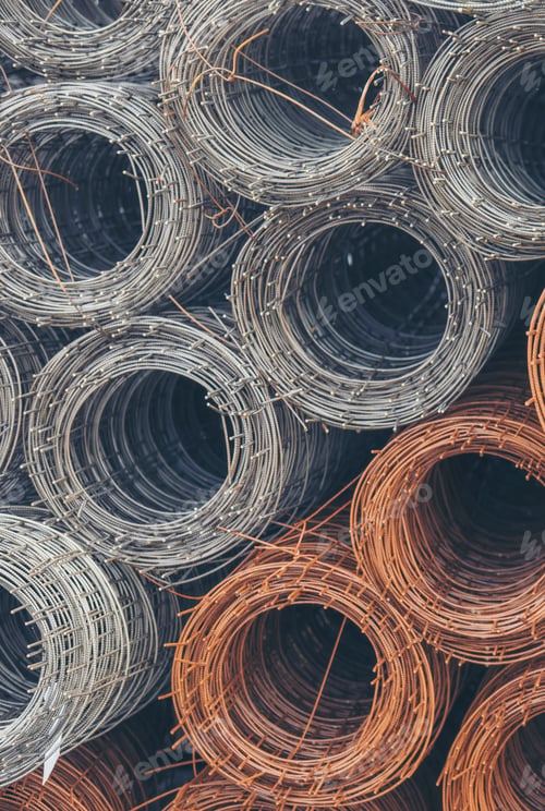 Preview: Vertical horizon Mesh wire rolls of iron stainless steel, galvanized metal sheets construction mater